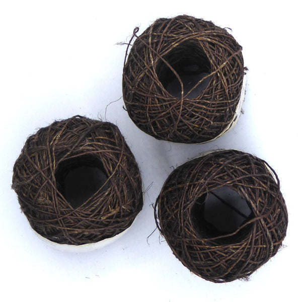 100% Hemp Twine.  Hand spun in the Nepali Himalayas.