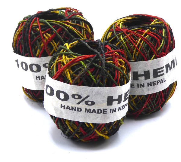 100% Hemp Twine.  Hand spun in the Nepali Himalayas.