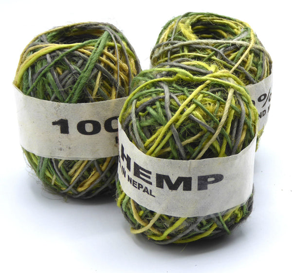 100% Hemp Twine.  Hand spun in the Nepali Himalayas.