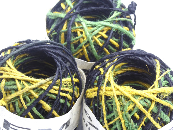 100% Hemp Twine.  Hand spun in the Nepali Himalayas.