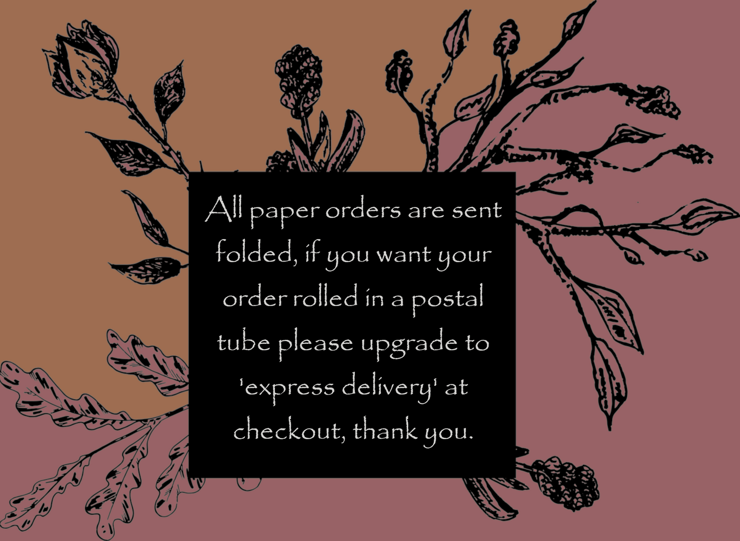 ROSE GOLD Prayer Wheel Print on Lokta Paper, Tree Free & Sustainable